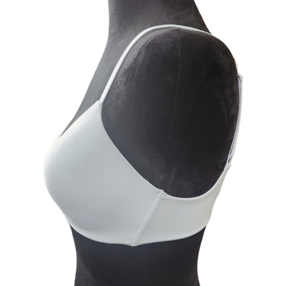 Wacoal How Perfect Wire Free T-Shirt Bra 32D in Light Blue - Picture 4 of 9